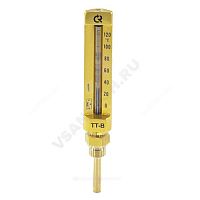 Термометр жидкостной прямой 120С ТТ-В-150 Росма (арт.  54721)