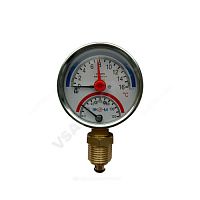 Термоманометр радиальный 160С ЭКОМЕРА (арт.  29887)
