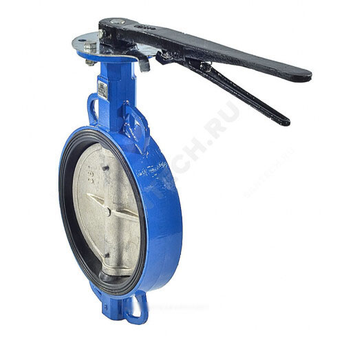 Затвор дисковый поворотный чугун межфл диск чугун манжета EPDM с рукояткой Артикул 22136 Затвор дисковый поворотный чугун межфл диск чугун манжета EPDM с рукояткой Артикул 22136