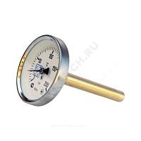 Термометр биметаллический Дк63 осевой 200С ТБП-Т НПО ЮМАС (арт.  29802)