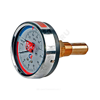 Термоманометр осевой 120С Росма (арт.  29825)