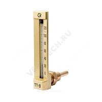 Термометр жидкостной угловой 160С ТТ-В-150 Росма (арт.  54750)