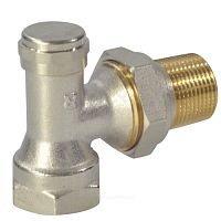 Клапан запорный для радиатора LV Ру10 ВР угловой Ридан (арт.  50227)
