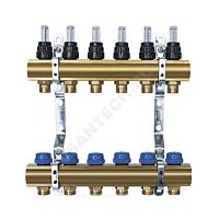 Группа коллекторная латунь с расходомерами IWS STAHLMANN (арт.  44006)
